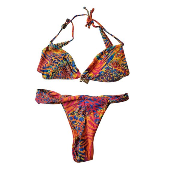 Women's Wavy‎ Bikini Set Medium New - Picture 2 of 10